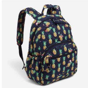 NWT Vera Bradley Essential Backpack Toucan Party Tropical Pineapple